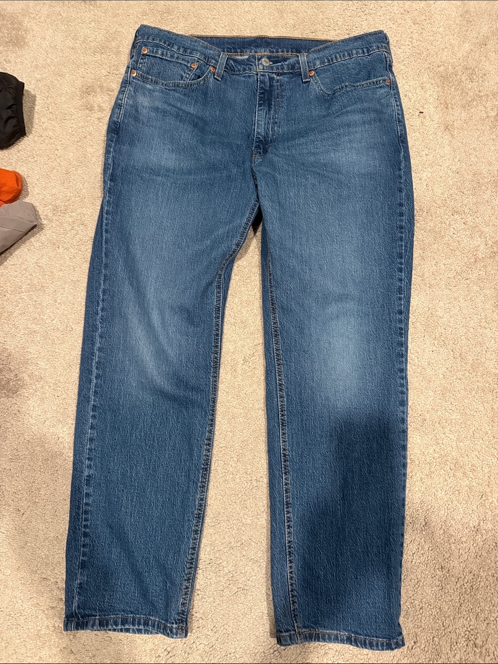 Levi's Men's Straight Fit Blue Denim Jeans 541 36 x 30 36W